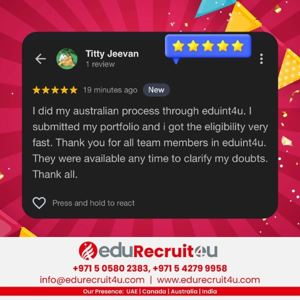 Success Stories, edurecruit4u
