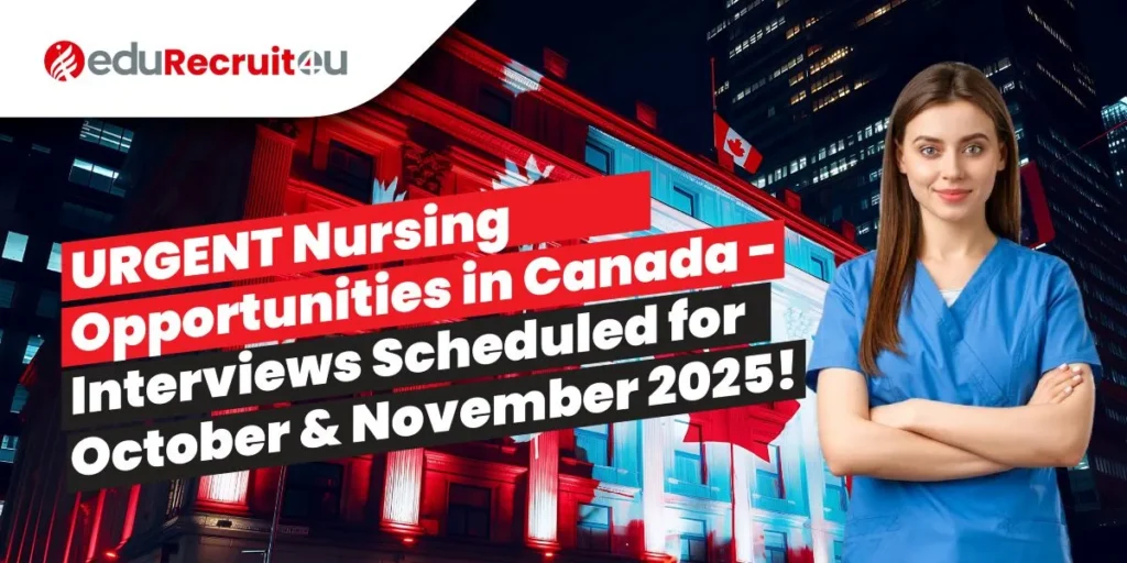 Nursing Opportunities Canada 2025, Hiring